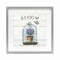 Stupell Industries Cottage Bloom in Bell Jar Framed Print Under Glass, design by Elizabeth Tyndall